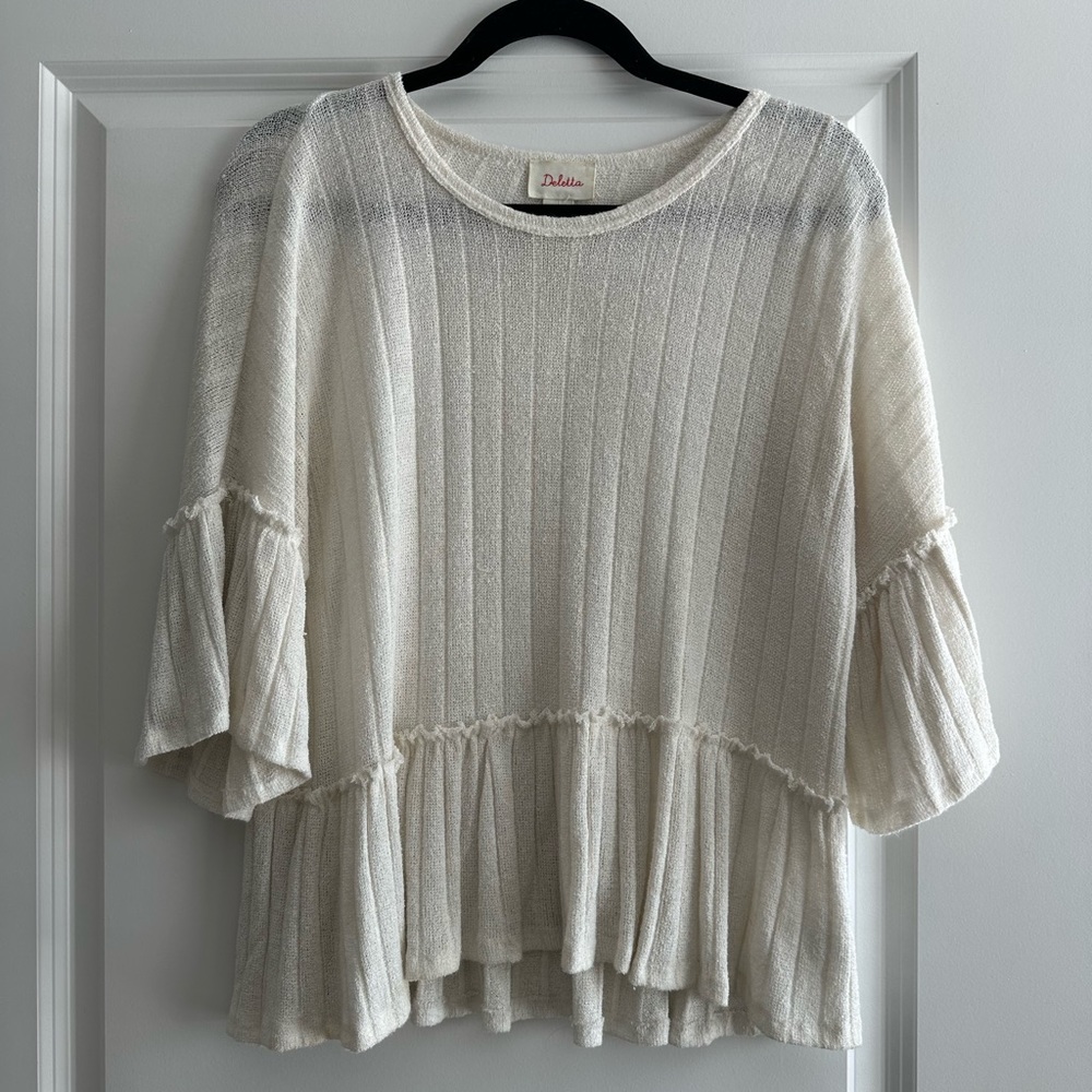 Anthropologie Sweater Blouse